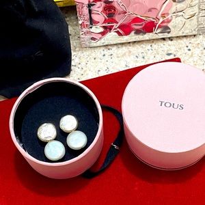 Tous Mother of pearl and silver earrings